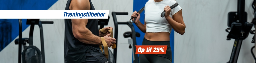 Trningstilbehr - Op til 25%